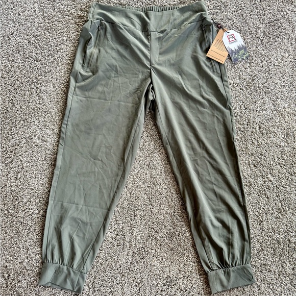 Women’s Olive Green Joggers - Picture 1 of 7